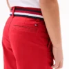 Chinoshorts med bälte för barn