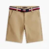 Chinoshorts med bälte för barn