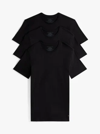 Cotton Classics Rundhalsad undertröja, 3-pack