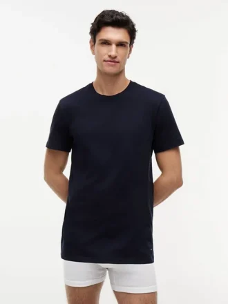 Cotton Classics Rundhalsad undertröja, 3-pack