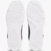 Court-sneakers i blandat läder Court-sneakers i blandat läder