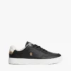 Court-sneakers i metallicläder Court-sneakers i metallicläder