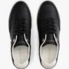 Court-sneakers i metallicläder Court-sneakers i metallicläder