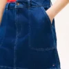 Denim-minikjol Denim-minikjol