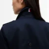 Dubbelknäppt trenchcoat med bälte