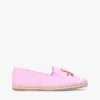 Espadriller i canvas med broderat monogram Espadriller i canvas med broderat monogram