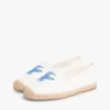 Espadriller i canvas med broderat monogram Espadriller i canvas med broderat monogram