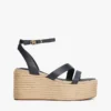 Espadriller med läderrem Espadriller med läderrem