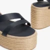 Espadriller med läderrem Espadriller med läderrem