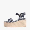 Espadriller med plattformsklack i bretonska ränder Espadriller med plattformsklack i bretonska ränder