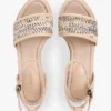 Espadriller med raffia-kilklack Espadriller med raffia-kilklack