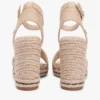 Espadriller med raffia-kilklack Espadriller med raffia-kilklack