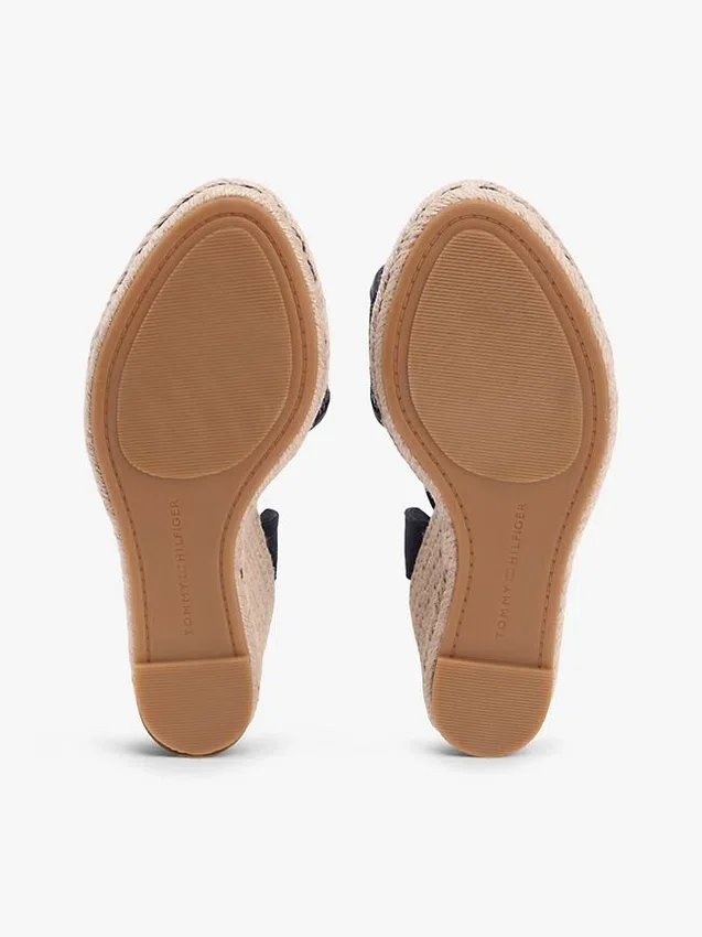 Espadriller med raffia-kilklack Espadriller med raffia-kilklack