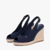 Espadriller med slingback och kilklack Espadriller med slingback och kilklack