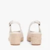 Espadriller med slingback och kilklack
