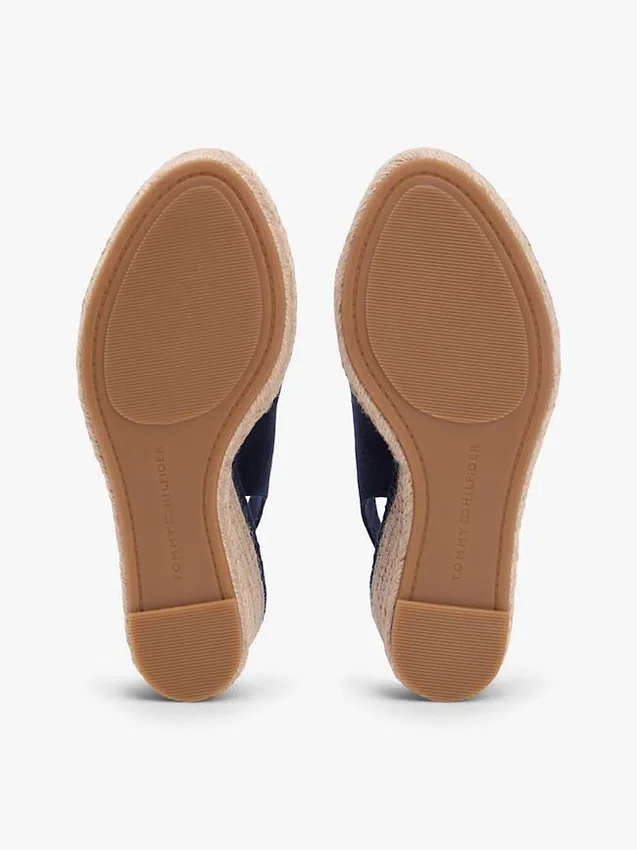 Espadriller med slingback och kilklack Espadriller med slingback och kilklack