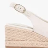 Espadriller med slingback och kilklack