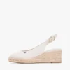 Espadriller med slingback och kilklack