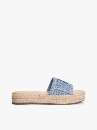 Espadrillesandaler med monogram