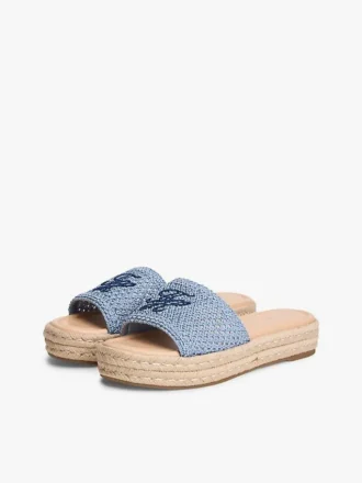 Espadrillesandaler med monogram