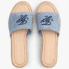 Espadrillesandaler med monogram