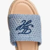 Espadrillesandaler med monogram