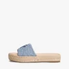 Espadrillesandaler med monogram