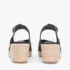 Espadrillesandaler med slingback och kilklack