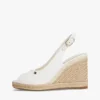 Espadrillesandaler med slingback och kilklack