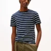 Extra Slim Stripe T-shirt i stretchbomull Extra Slim Stripe T-shirt i stretchbomull