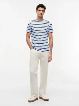 Extra Slim Stripe T-shirt i stretchbomull