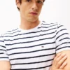 Extra Slim Stripe T-shirt i stretchbomull Extra Slim Stripe T-shirt i stretchbomull