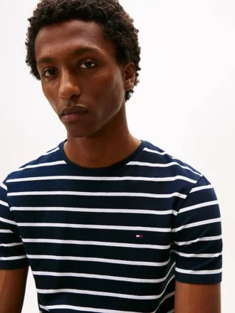 Extra Slim Stripe T-shirt i stretchbomull