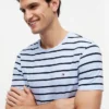 Extra Slim Stripe T-shirt i stretchbomull Extra Slim Stripe T-shirt i stretchbomull