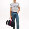 Extra Slim Stripe T-shirt i stretchbomull Extra Slim Stripe T-shirt i stretchbomull