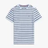 Extra Slim Stripe T-shirt i stretchbomull Extra Slim Stripe T-shirt i stretchbomull