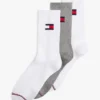 Flag Logo Sport Strumpor 3-pack