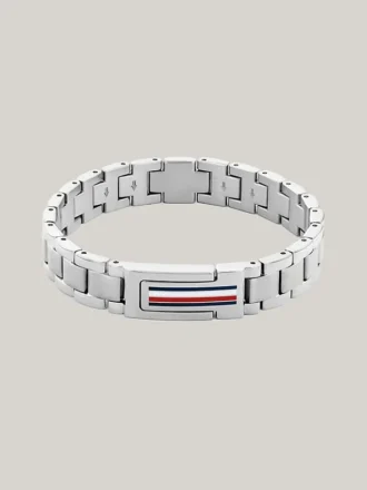 Flag Stripe armband i rostfritt stål Flag Stripe armband i rostfritt stål