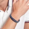 Flag Stripe armband i rostfritt stål Flag Stripe armband i rostfritt stål
