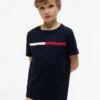 Flag Stripe Logo T-shirt för barn