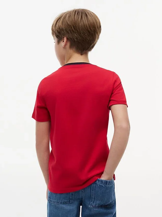 Flag Stripe Logo T-shirt för barn Flag Stripe Logo T-shirt för barn