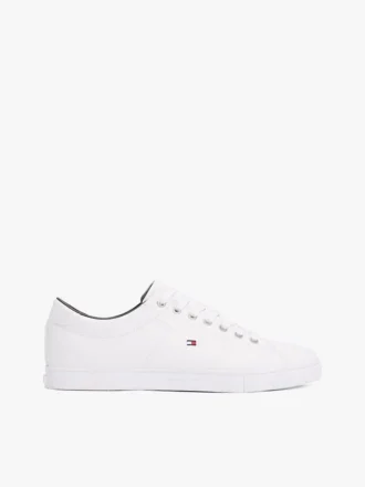 Flagga Lädersneakers