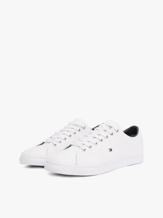 Flagga Lädersneakers