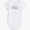 Flerfärgad body med Tommy-logotyp för Baby