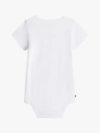 Flerfärgad body med Tommy-logotyp för Baby