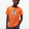 Flerfärgad T-shirt med monogram för barn Flerfärgad T-shirt med monogram för barn