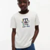 Flerfärgad T-shirt med monogram för barn