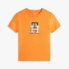 Flerfärgad T-shirt med monogram för barn Flerfärgad T-shirt med monogram för barn