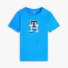Flerfärgad T-shirt med monogram för barn