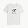 Flerfärgad T-shirt med monogram för barn